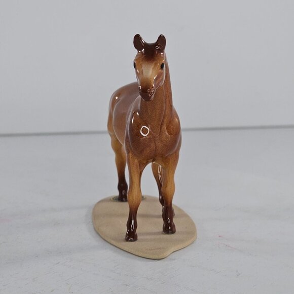 Hagen Renaker Swaps Thoroughbred Racehorse Miniature Figurine - Picture 4 of 9